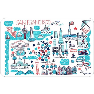 OTM Essentials Prints Series Non-Skid Mouse Pad White/Red/Blue (OP-MHH-JG1-048)