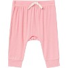 Modern Moments by Gerber Baby Girl 4-Piece Long Sleeve Bodysuits and Cozy Pants Set, Pink, 0-3 months - 2 of 4