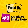 Post-it 5pk 3" x 3" Pop-Up Notes 100 Sheets/Pad - Neon: Accordion Sticky Notes, Multicolor, Uncoated Paper, Art & Design - 3 of 4