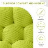 WJSHome Bubble Sofa Curved Couch Set, Breathable Mesh Fabric Modular Sectional Sofa (2 Seater, 3 Seater, Ottoman) - 4 of 4