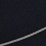black w/grey stripe