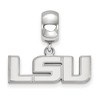 Black Bow Jewelry Sterling Silver Louisiana State Fighting Tigers NCAA Bead Charm - 2 of 4