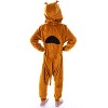 Scooby Doo Costume Kids Union Suit Sleeper Pajamas - image 3 of 4