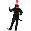 HalloweenCostumes.com Medium   Dr. Seuss The Cat in the Hat Deluxe Costume for Adults., Black/Red/White - 4 of 4
