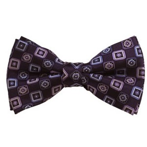 Men's Geometric Color 2.75 W And 4.75 L Inch Pre-Tied adjustable Bow Ties - 1 of 3