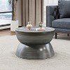 Dexmalle METAL HAMMERED COFFEE TABLE - 3 of 4