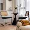 NicBex Armless Dining Chair Set of 2 Modern Comfy Velvet Accent chair with Metal Legs - 4 of 4