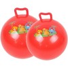 Kids Inflatable Hopper Ball with Handle - Random Colors, Includes Pump, Bouncing Ball, Durable PVC, for Indoor Outdoor Play - 4 of 4