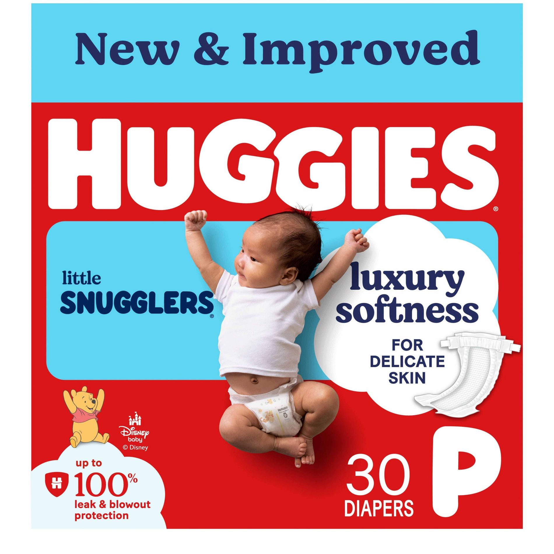 Huggies Little Snugglers Disposable Diapers - (Select Size and Count)