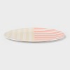18" Figural Oval Striped Serving Platter - Sun Squad™ - 2 of 3