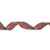 Unique Bargains Gift Wrap Ribbons Scottish Tartan Cloth Red Green Gold Tone 78.74"x1.97" 1 Pc - 4 of 4