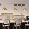 Hudson and Canal 10.75" Wide Pendant with Metal Shade - 4 of 4