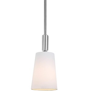 Generation Lighting Lismore 5" Wide Polished Nickel Mini Pendant Light - 1 of 2