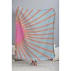 Daily Regina Designs Le Soleil 02 Abstract Retro Woven Throw Blanket - Deny Designs - 3 of 4