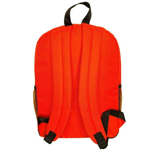 Mochila escolar de nailon de 16 pulgadas para niños de Snoopy Comics, con bolsillo frontal 3