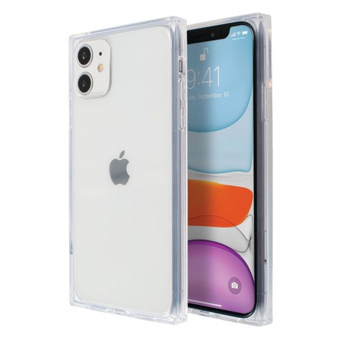 Insten Square Case For Iphone 11 6 1 Inch Reinforced Corners Crystal Clear Ultra Thin Soft Tpu Cover Target