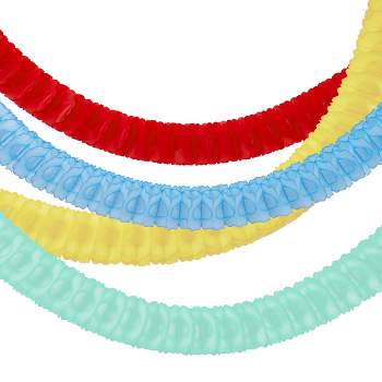 Meri Meri Rainbow Tissue Paper Scallop Garlands (pack Of 2) : Target