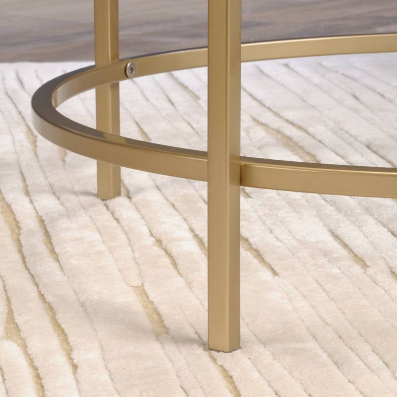 International Lux Side Table - Satin Gold, 6 of 10