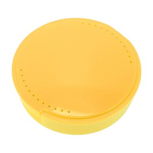 Unique Bargains Round Braces Box with Mirror 1 Pc - 1 of 4