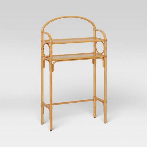 Metal/glass Etagere Brass - Threshold™ : Target