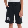 Boys' Minecraft Shorts - Black - 2 of 4