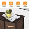 Pellebant Home Extra Wide Closet Dresser Storage Tower Organizer Unit 9 Drawers Dresser for Bedroom Clothes with Steel Frame Wood Top - 3 of 4