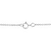 Haus of Brilliance Silver Prong-Set Diamond Accent Heart Emblemed Pendant Necklace - 4 of 4