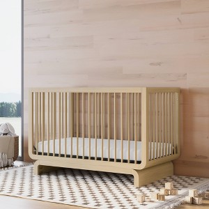 Storkcraft Santorini 5-In-1 Convertible Crib with Toddler Guardrail - 1 of 4