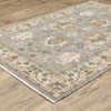 Captiv8e Designs Lorelei Vintage Traditional Gray Wool Rug - 2 of 4