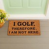 28" x 16" Nature Coir Mat, I Golf - 2 of 4