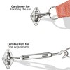 Yescom Triangle Sun Shade Sail Hardware Kit 8" 304 Anti-Rust Stainless Steel M6 Accessory for Outdoor Cover Canopy - 3 of 4