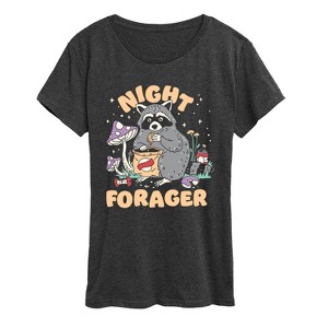 Women's - Instant Message - Night Forager Short Sleeve Graphic T-Shirt - 1 of 4