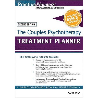 The Couples Psychotherapy Treatment Planner, with Dsm-5 Updates - (PracticePlanners) 2nd Edition (Paperback)