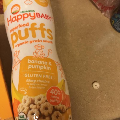 Target happy hot sale baby puffs