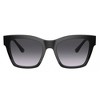 Dolce & Gabbana DG 4384 501/8G Womens Square Sunglasses Black 53mm - 2 of 3
