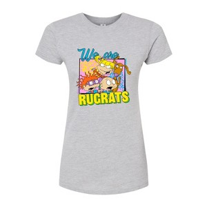 Women's - Rugrats - We are Rugrats Fitted Graphic T-Shirt - 1 of 4