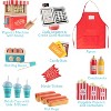 Svan Movie Theatre Snack Bar Wooden Playset- Pretend Concession Stand Fun- Set includes Sodas Cash Register Credit Card & More- Great Gift for Kids 3+ - 2 of 4