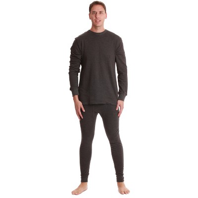 #followme Mens Thermal Underwear Set 95961-BLK-S