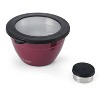 S'well 64oz Salad Bowl Kit Wild Cherry: Stainless Steel Salad Container with Silicone Lid, Dishwasher-Safe, Red - image 2 of 4