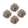 Syemin Decorative Objects Iced Twig Ball Decorative Christmas Tree Ornaments for Holiday Party Decorations Set of 4, Brown, 5"*5"*5" - 2 of 4