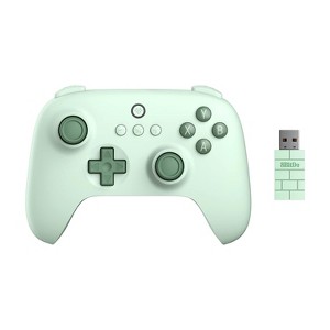 8Bitdo Ultimate C 2.4G Wireless Controller for Windows PC, Android, Steam Deck - Field Green - 1 of 4