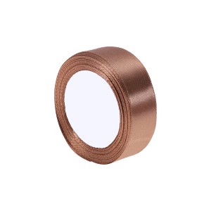 Unique Bargains Ribbons for Crafts Satin Multipurpose for Gift Wedding & Hair Accessories Polyester 866.14"x0.98" 1Pcs - 1 of 4