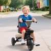 Kinder King 8 in 1 Kids Baby Stroller Tricycle Folding Toddler Trike w/Adjustable Push Handle - 2 of 4