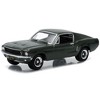 1968 Ford Mustang GT Fastback Highland Green Metallic "Hobby Exclusive" 1/64 Diecast Model Car by Greenlight - 2 of 3