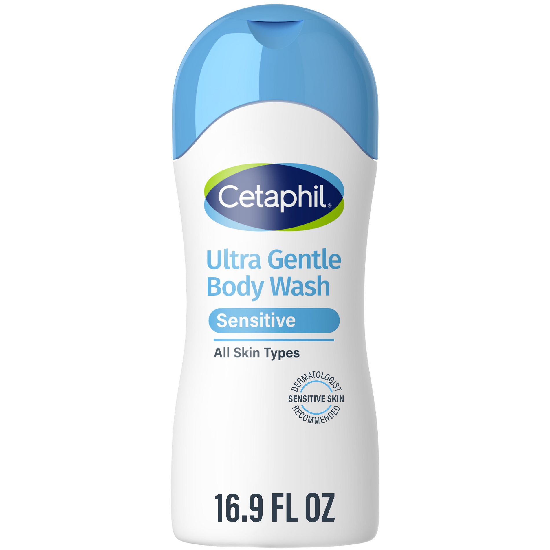 Cetaphil Ultra Gentle Body Wash - Fragrance Free - 16.9 fl oz: Paraben-Free, Hypoallergenic, With Aloe