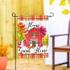 Evergreen Home Sweet Home Moire Garden Flag 12 x 18 Inches Indoor Outdoor Decor - 3 of 4