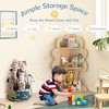 Arceso 3-Tier Corner Kids Bookshelf and Toy Storage Organizer for Kids Room - 2 of 4
