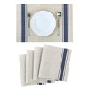 Unique Bargains Heat-Resistant Non-skid Removable Woven PVC Table Placemat 18'' x 12'' 4 Pcs - 4 of 4