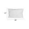 Storied Home 25" x 17" Duck Feather Down Pillow Insert, Set of 2 - 2 of 4