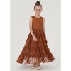 2Bunnies Rose All-Lace Zip Back Boho Garden Rustic Flower Girl Dress - 4 of 4